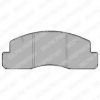 DELPHI LP1399 Brake Pad Set, disc brake